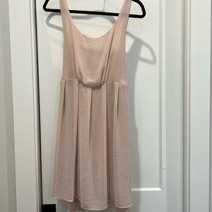Love Stitch Dress in Pink